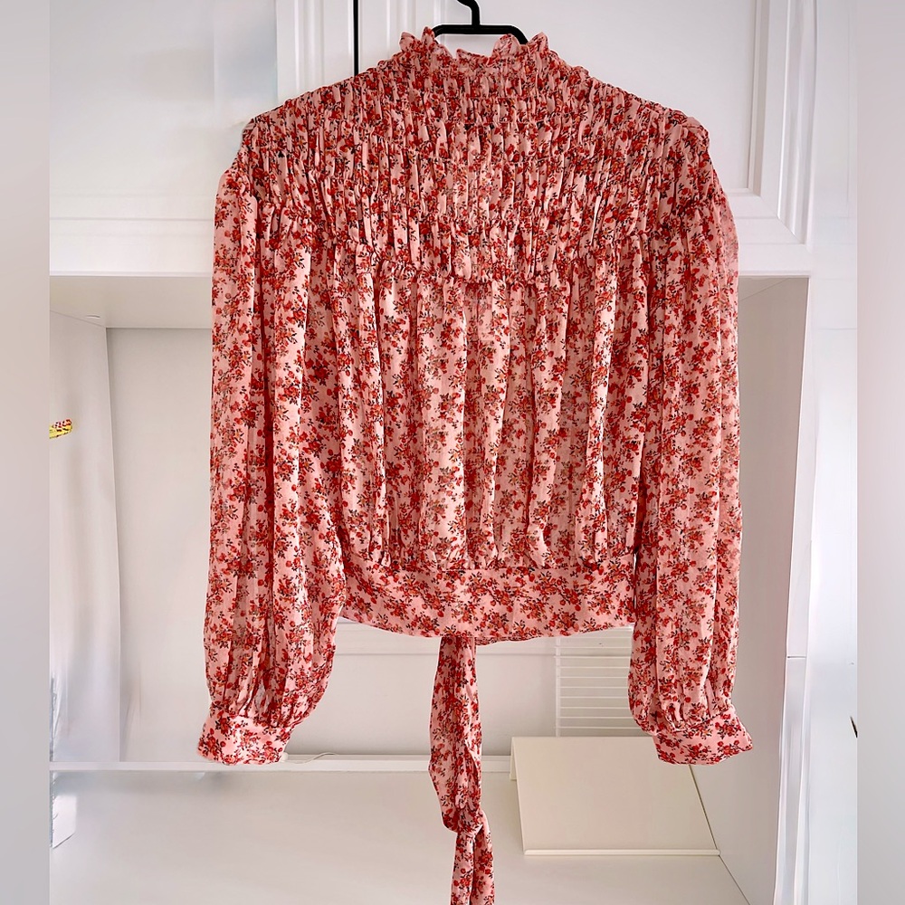 NEW BARDOT TOP IN ROSE BLOOM
